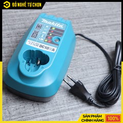 Sạc Pin Makita DC10WA – Sạc Ổn Định Cho Pin 10.8V & 12V Max CXT, Thiết Kế Nhỏ Gọn | Hàng Chính Hãng, Có VAT
