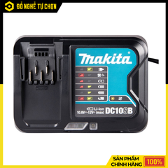 Sạc Pin Nhanh Makita DC10SB 12V (197363-4) – Sạc Ổn Định, Tản Nhiệt Hiệu Quả, Tăng Tuổi Thọ Pin | Hàng Chính Hãng, Có VAT