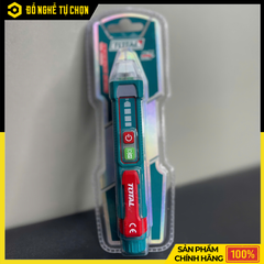 Đầu Dò Điện Áp AC TOTAL THT100091 – Cảm Biến Tự Động – Đèn Báo Âm Thanh & Ánh Sáng – Kèm Pin – Hàng Chính Hãng Có VAT