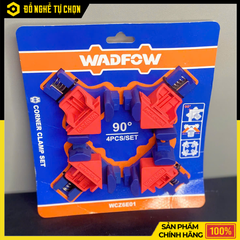 Bộ Kẹp Góc Vuông 90° Wadfow WCZ6E01 – 4 Chiếc – Chống Trượt – Nhựa Nylon Cứng Cáp – Chính Hãng Có VAT
