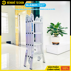 Thang nhôm gấp đa năng sumika, Model SKM 604