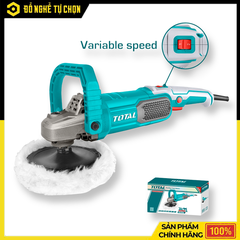 Máy đánh bóng cầm tay dùng điện - Hiệu Total- Model: TP11418018 - công suất 1400w