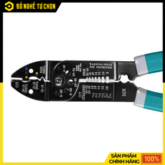 Kềm tuốt dây điện 8.5'' / 215mm Total THT15851 – Đa năng, chính xác, tiện dụng cho thợ điện - Hàng Chính Hãng Có VAT