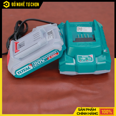 Máy Hút Bụi Cầm Tay Total TVLI20126 – Pin Lithium 20V – Bình 0.5L – Hút Mạnh >9kPa – Có Pin & Sạc – Hàng Chính Hãng Có VAT