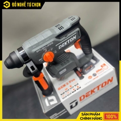 Máy Khoan Búa Pin Dekton M21-RH2603CP – Động Cơ Không Chổi Than – Lực Đập 2.6J – Đầu Kẹp SDS Plus – Hàng Chính Hãng Có VAT