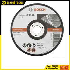 Đá Cắt Sắt Bosch 105x1.2x16mm 2608603412 Cắt Nhanh, Sắc Bén, Bền Bỉ Cho Mọi Công Trình | Hàng Chính Hãng, Có VAT