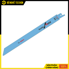 Bộ 5 Lưỡi Cưa Kiếm Cắt Sắt Bosch S1122BF – Cắt Kim Loại Nhanh, Bền Bỉ | Hàng Chính Hãng, Có VAT