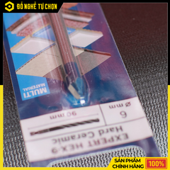 Mũi Khoan Gạch Cứng Bosch Hex-9 – Size 5/6/8mm – Chuyên Dụng Cho Gạch Men, Gạch Granite – Hàng Chính Hãng Có VAT