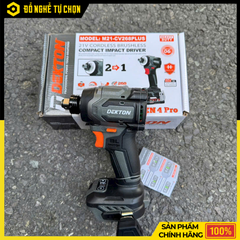 Máy tháo lắp ốc vít cầm tay hoạt động bằng pin, hiệu Dekton model M21-CV268PLUS , màu xám | Hàng Chính Hãng, Có VAT