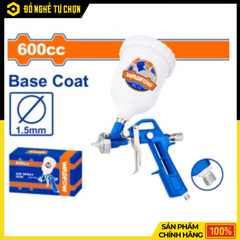 Dụng cụ phun sơn 400cc Wadfow WGA1540 – Lớp sơn mịn, tiết kiệm sơn, hiệu quả vượt trội - Hàng Chính Hãng Có VAT