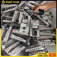 Máy Vặn Vít Mini DEKTON DK-CV0402 – Pin Sạc 4V – 8 Mũi Vít Đa Năng – Tích Hợp LED – Dễ Dùng – Hàng Chính Hãng Có VAT