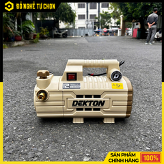 Máy xịt rửa áp lực 1350W Dekton DK-CWR3001VTG – Rửa xe sạch nhanh, mạnh mẽ 110 Bar - Hàng Chính Hãng Có VAT