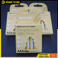 Hộp 4 Viên Pin Sạc AAA Lithium 1.5V - 3AN-35 – Dung Lượng 1300mWh – Điện Áp Ổn Định – Hàng Chính Hãng Có VAT
