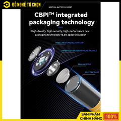 Hộp 4 Viên Pin Sạc AAA Lithium 1.5V - 3AN-35 – Dung Lượng 1300mWh – Điện Áp Ổn Định – Hàng Chính Hãng Có VAT