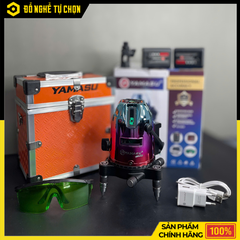 Máy Cân Mực Laser Xanh YAMASU YMS-303PLUS – Điều Khiển Từ Xa – Pin Siêu Lâu – Chính Hãng Có VAT