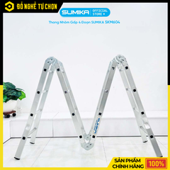 Thang nhôm gấp đa năng sumika, Model SKM 604