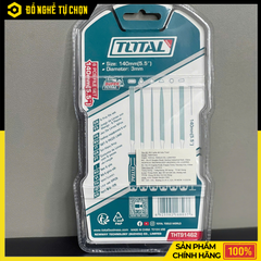 Bộ 6 giũa sắt (140mm) hiệu Total THT91462