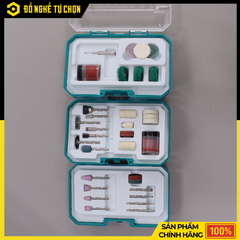 Bộ Combo Linh Kiện Máy Mài Khuôn Total TOS23035 – Gồm 420, 8, 12 & 20 Chi Tiết – Hàng Chính Hãng Có VAT