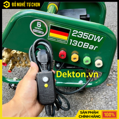 Máy Phun Áp Lực 2350W Dekton DK-HPW2350 – Cao Áp Bán Chuyên – Piston Đức, Motor Dây Đồng – Hàng Chính Hãng Có VAT