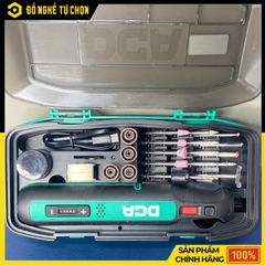 Máy Mài Khuôn Pin 8V DCA ADSJ0801E – 5 Tốc Độ, Sạc Type-C | Hàng Chính Hãng, Có VAT