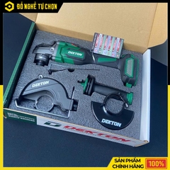 [THÂN] Máy Mài Góc Không Dây Dekton M21-AG100PROMAX – 6 Cấp Tốc Độ – Tốc Độ Tối Đa 10.000 Vòng/Phút – Hàng Chính Hãng Có VAT