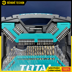 Bộ Dụng Cụ Đa Năng 120 Món TOTAL THKTAC01120 – Hộp Nhựa Cao Cấp – Hàng Chính Hãng Có VAT