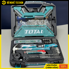 Bộ Dụng Cụ Đa Năng 120 Món TOTAL THKTAC01120 – Hộp Nhựa Cao Cấp – Hàng Chính Hãng Có VAT