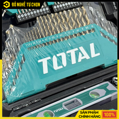 Bộ Dụng Cụ Đa Năng 120 Món TOTAL THKTAC01120 – Hộp Nhựa Cao Cấp – Hàng Chính Hãng Có VAT
