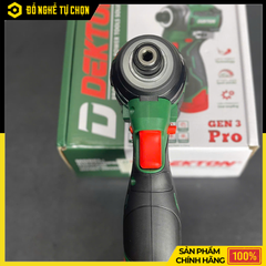Máy Vặn Vít Dùng Pin 16.8V Dekton D16-CV180PRO – Brushless – Lực Siết 180Nm – Hàng Chính Hãng Có VAT