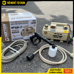 Máy Xịt Rửa Xe DEKTON DK-CWR2200VTG – 790W – 80 Bar – Chỉnh Áp, Đồng Hồ Áp Lực – Dây 10m – Hàng Chính Hãng Có VAT