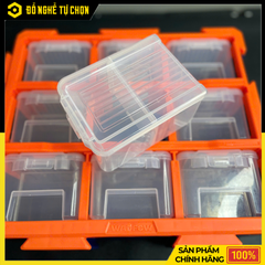 Bộ tủ gồm 9 khay nhựa đựng linh kiện (dạng kín) 380x155x320mm hiệu Wadfow WTB8331