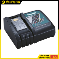 Bộ Sạc Nhanh Makita DC18RC 630718-5 – Sạc Thông Minh, Tản Nhiệt Tốt, Tương Thích Nhiều Dòng Pin | Hàng Chính Hãng, Có VAT