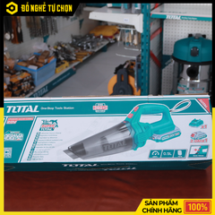 Máy Hút Bụi Cầm Tay Total TVLI20126 – Pin Lithium 20V – Bình 0.5L – Hút Mạnh >9kPa – Có Pin & Sạc – Hàng Chính Hãng Có VAT