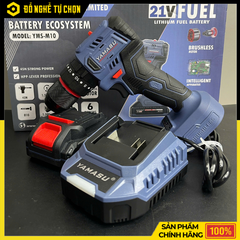 Máy Khoan Pin 21V Yamasu YMS-M10 (2 Pin) – Khoan Vặn Mạnh Mẽ, Đa Năng | Hàng Chính Hãng, Có VAT