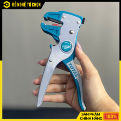 Kềm tuốt dây điện mỏ quạ hiệu Total THT15606