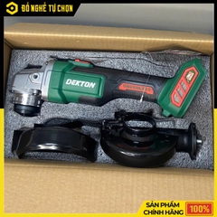 [THÂN] Máy Mài Góc Không Dây Dekton M21-AG100PLUS – Brushless – Tốc Độ 6 Cấp – Có Duy Trì Tốc Độ – Hàng Chính Hãng Có VAT