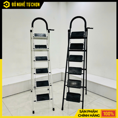 Thang Ghế Gia Đình 6 Bậc SUMIKA A306 Cao 140cm – An Toàn, Tiện Dụng Cho Mọi Nhà | Hàng Chính Hãng, Có VAT