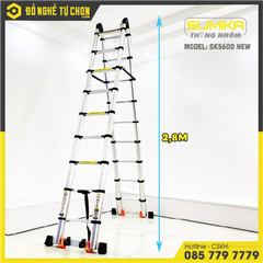 Thang nhôm rút đôi Sumika SK560D NEW