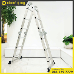 Thang Nhôm Gấp 4 Đoạn Sumika SKM203