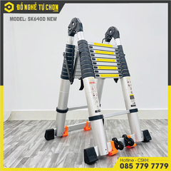 Thang nhôm rút đôi 6.4m Sumika SK640D NEW