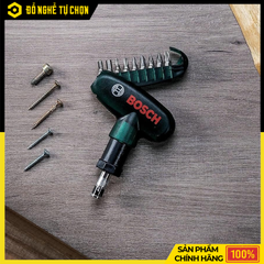 Bộ Mũi Vặn Vít Cầm Tay 10 Món Bosch 2607019510 – Đa Năng, Bền Bỉ, Tháo Lắp Chính Xác | Hàng Chính Hãng, Có VAT