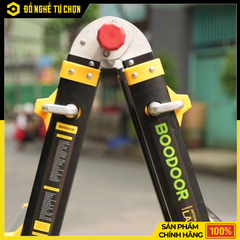 Thang Nhôm Rút Lồng Chữ A 2.5m Boodoor BRL25B (Khóa Mỹ) – Duỗi Thẳng 5m, Nhôm Dày 2.6mm | Hàng Chính Hãng, Có VAT