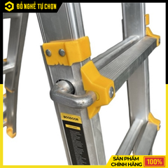 Thang Nhôm Rút Lồng 3m Boodoor BRL30 – Duỗi Thẳng 6m, Nhôm Dày 2.4mm, Tải Trọng 300Kg | Hàng Chính Hãng, Có VAT