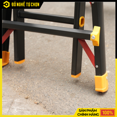 Thang Nhôm Rút Lồng Chữ A 3m Boodoor MS30 (Khóa Mỹ) – Duỗi Thẳng 6m, Nhôm Dày 2.6mm, Tải Trọng 150Kg | Hàng Chính Hãng, Có VAT