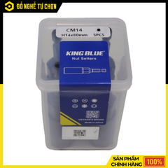 Đầu Chụp Bulong Sâu Lòng King Blue CM14 – Siết Mở Bulong Nhanh, Chắc Chắn, Độ Bền Cao | Hàng Chính Hãng, Có VAT