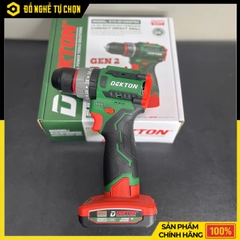 Máy Khoan Pin Dekton D16-ID1060PRO – 16.8V – Brushless – Lực Siết 60Nm – 3 Chức Năng Khoan, Búa, Vặn Vít – Hàng Chính Hãng Có VAT