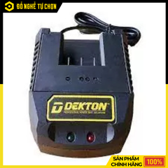 Sạc Dekton 21V–1.8Ah Chân Pin DeWalt D20-C1800 – Sạc Nhanh, Ổn Định, Tương Thích Rộng – Hàng Chính Hãng, Có VAT