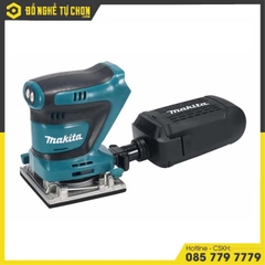 Máy Chà Nhám Rung Dùng Pin (ĐẾ NHÔM/LOẠI KẸP)(18V) Makita DBO482Z