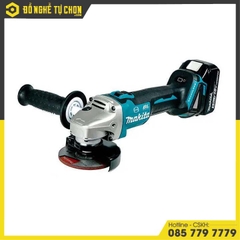 Máy Mài Góc Dùng Pin (100MM/CÔNG TẮC TRƯỢT/BL)(18V) Makita DGA404RTJ2