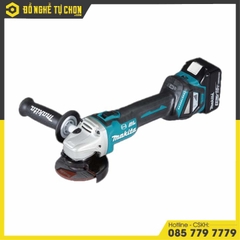 Máy Mài Góc Dùng Pin (100MM/CÔNG TẮC TRƯỢT/AWS/BL)(18V) Makita DGA414RTE